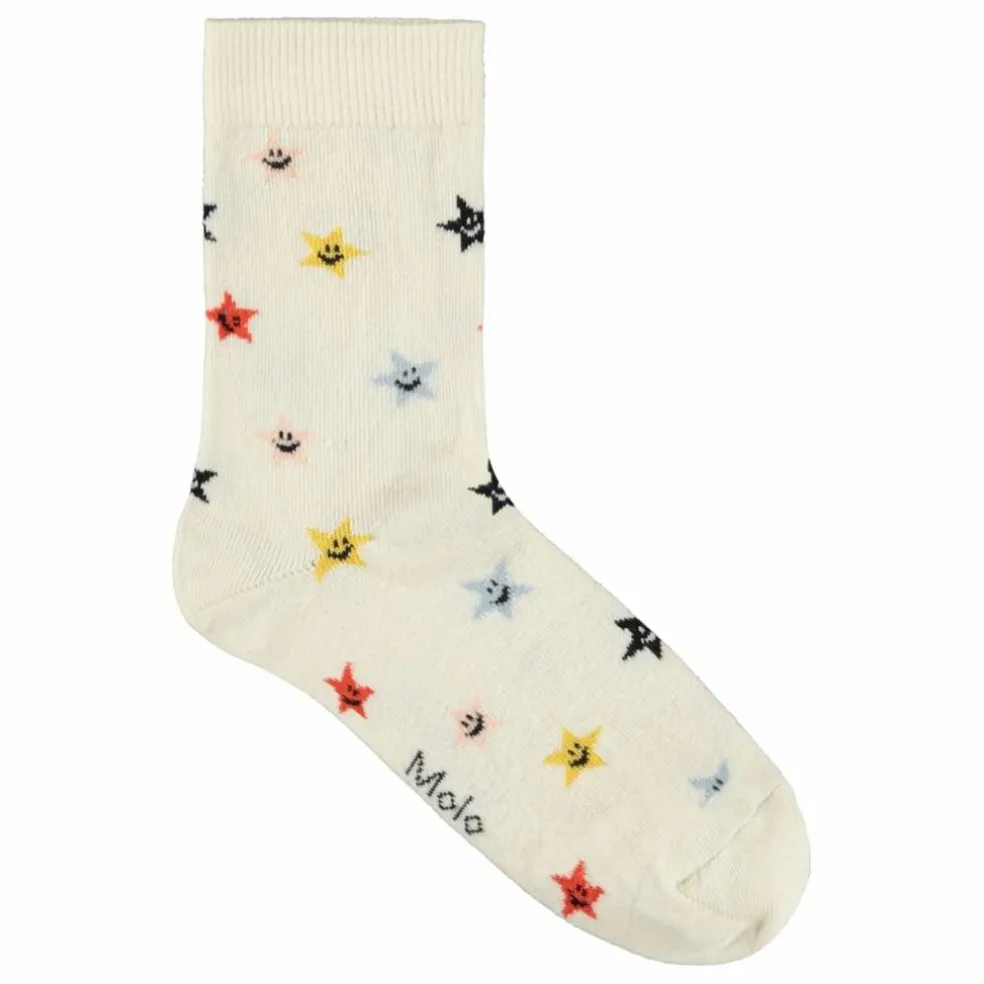 Lot de 2 Paires de Chaussettes Nomi Etoiles | Noir