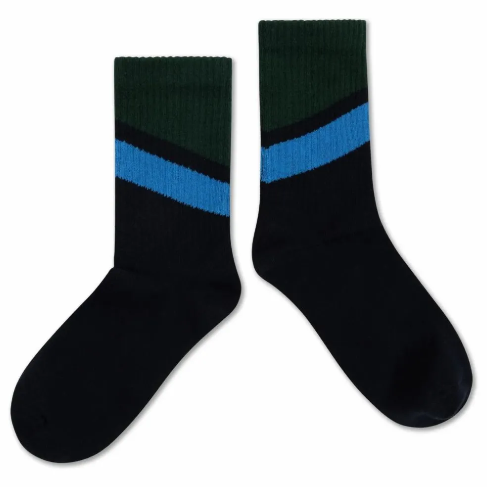 Lot de 3 Paires de Chaussettes Rayées | Noir