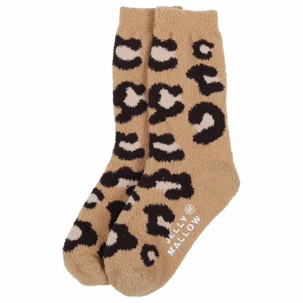 Lot de 2 Paires de Chaussettes Leopard Tarry | Beige