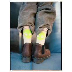 Lot de 2 Paires de Chaussettes Norman Alien | Noir