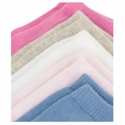 Lot de 5 Paires de Chaussettes Unies Bébé | Rose