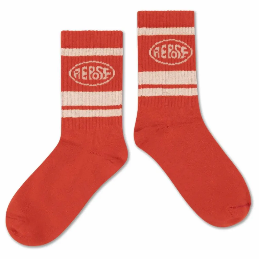 Lot de 5 Paires de Chaussettes Logo | Bleu
