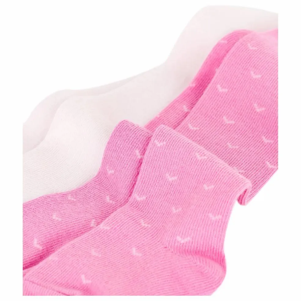 Lot de 2 Paires de Chaussettes Hautes | Rose