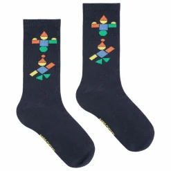 Lot de 3 Paires de Chaussettes Happy Coton Bio - Collection Femme | Vert