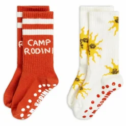 Lot de 2 Paires de Chaussettes Sun Coton Bio | Ecru