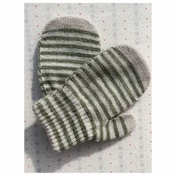 Lot de 2 Paires de Mitaines Filla Citron Laine | Vert