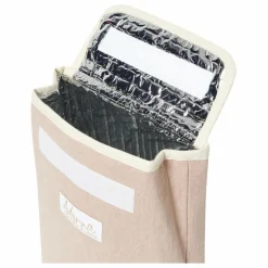 Lunch bag isotherme en lin | Rose
