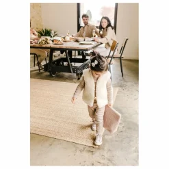 Lunch bag isotherme en lin | Rose