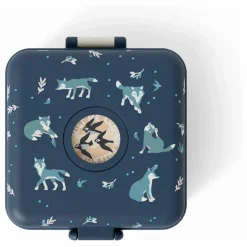 Lunch box Snacky Loup | Bleu