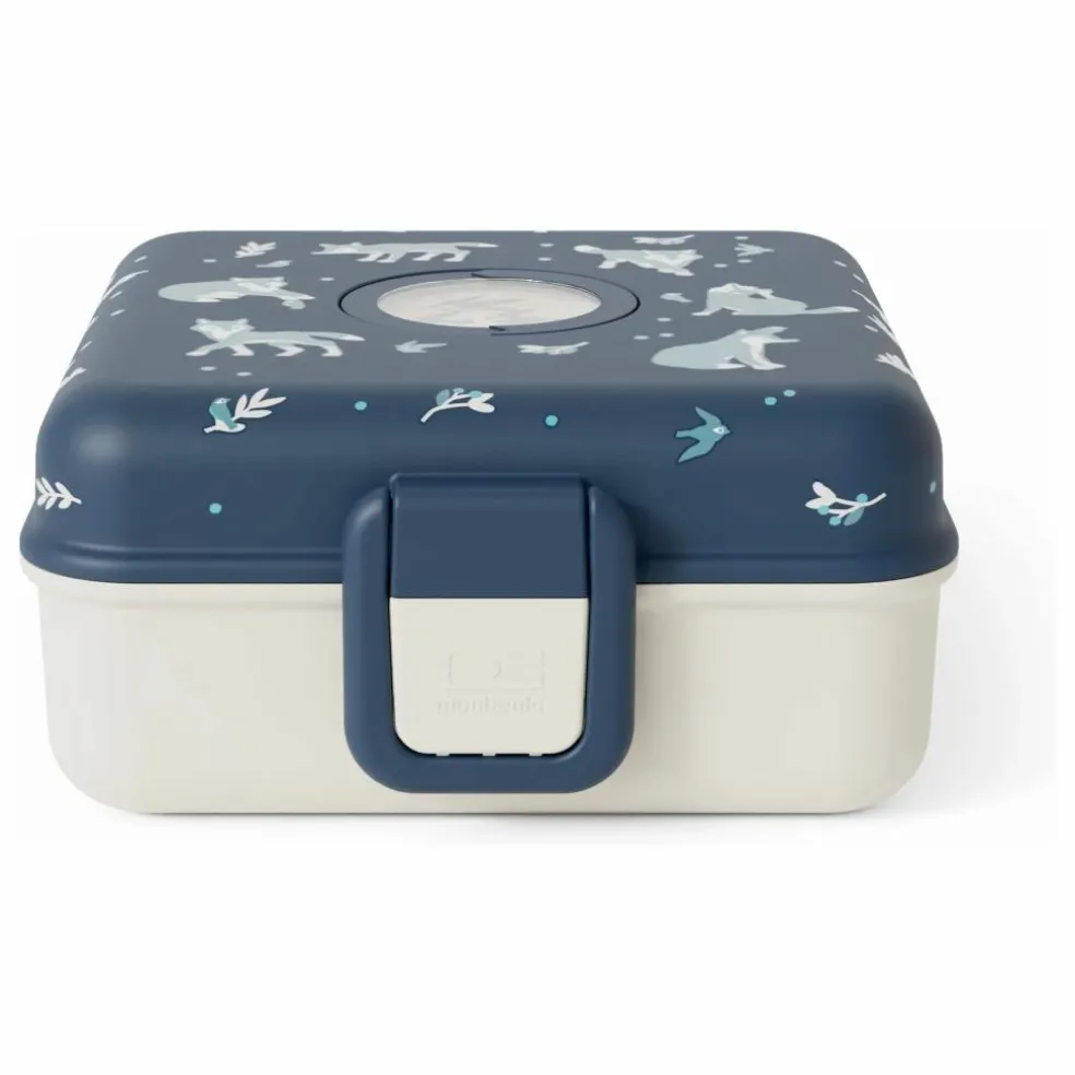 Lunch box Snacky Loup | Bleu