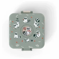 Lunch box Snacky Raton Laveur | Vert