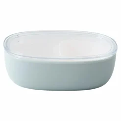 Lunch-box Bonbo compartimentée | Bleu gris
