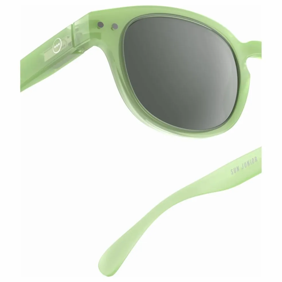 Lunettes de Soleil #C Junior | Vert amande