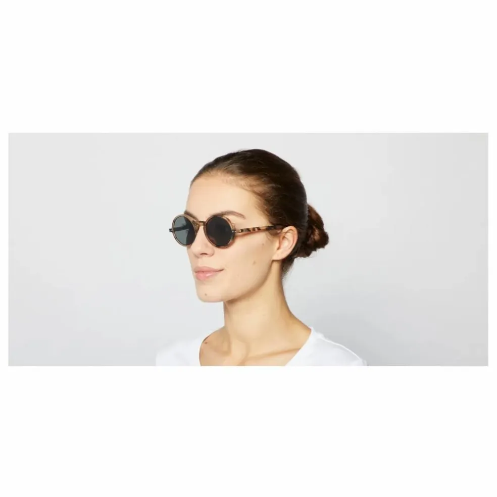 Lunettes de Soleil #C Tortoise - Collection Adulte | Beige