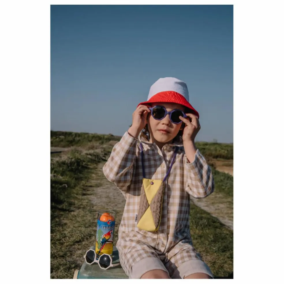 Lunettes de Soleil et Pochette YEYE X Mini Kyomo | Violet