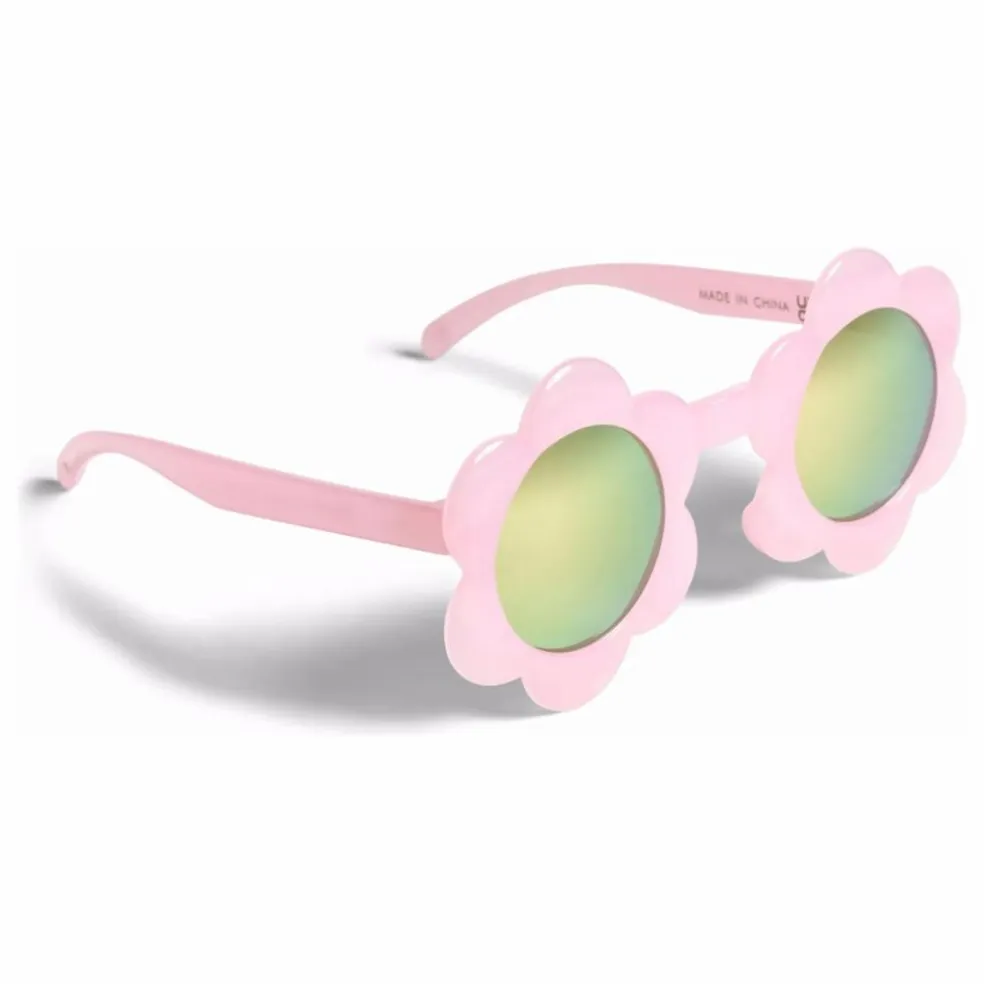 Lunettes de Soleil Fleurs | Rose pâle