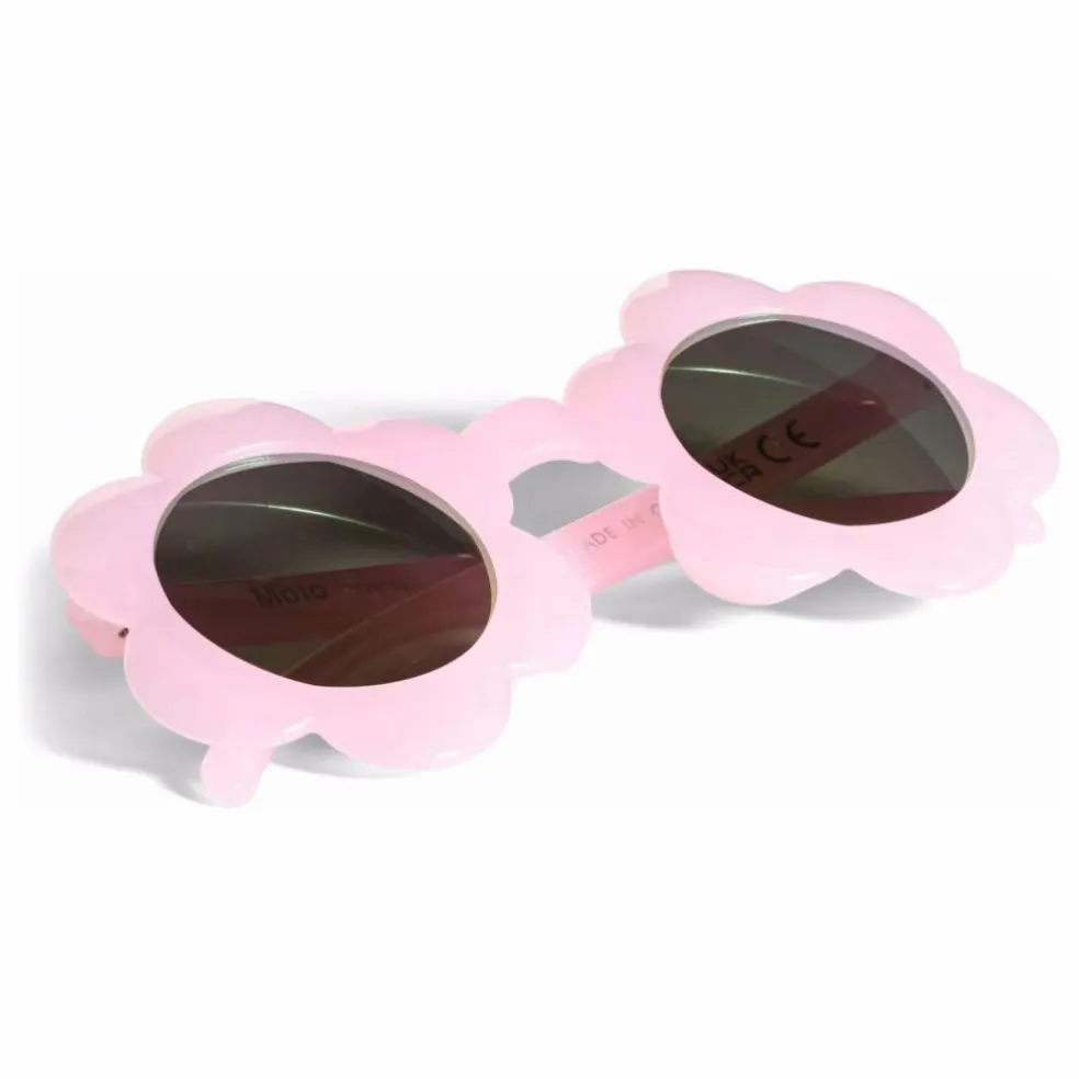 Lunettes de Soleil Fleurs | Rose pâle