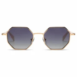 Lunettes de Soleil Jean | Or rose