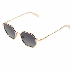 Lunettes de Soleil Jean | Or rose