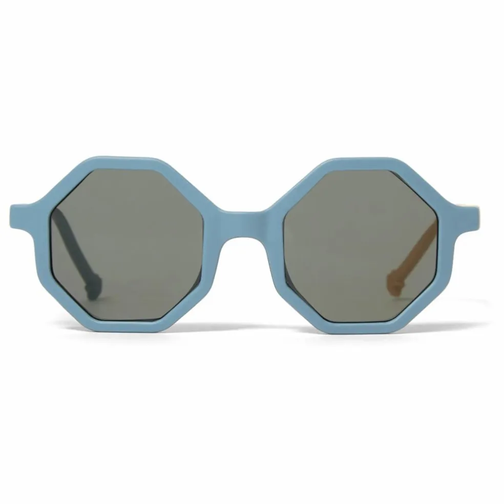 Lunettes de Soleil Tricolore | Bleu gris