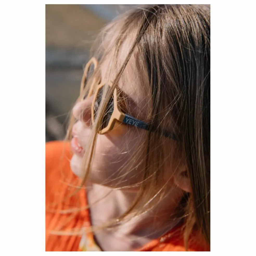 Lunettes de Soleil Tricolore | Jaune moutarde
