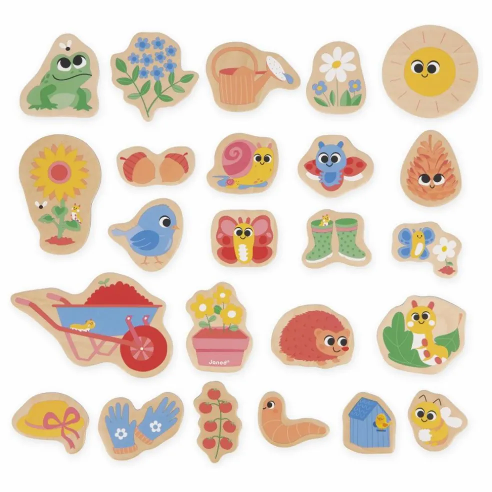 Magnets - Jardin - 24 pièces