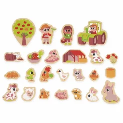 Magnets - La ferme - 24 pièces