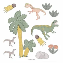 Magnets Dinosaures - Set de 43