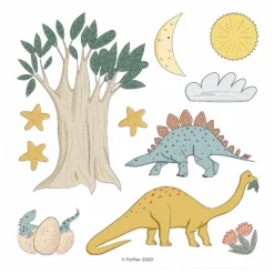 Magnets Dinosaures - Set de 43