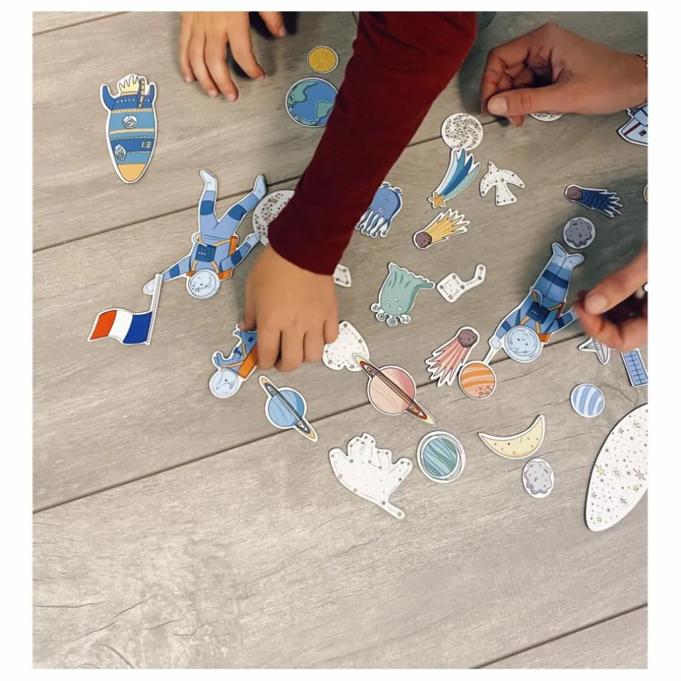 Magnets Espace - Set de 48