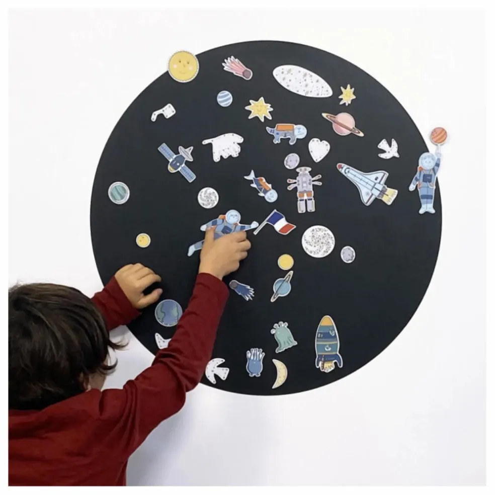 Magnets Espace - Set de 48