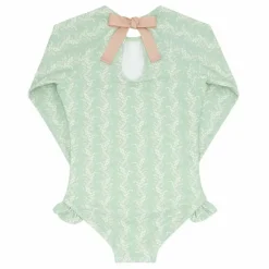 Maillot 1 Pièce Anti-UV Vine | Vert