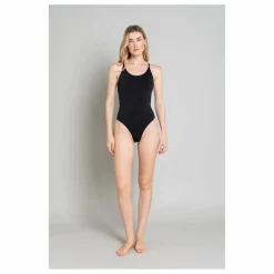 Maillot 1 Pièce Dos Croisé Amy | Noir