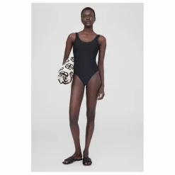 Maillot 1 Pièce Jace Matières Recyclées | Noir