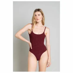 Maillot 1 Pièce Marcia | Aubergine