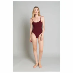 Maillot 1 Pièce Marcia | Aubergine