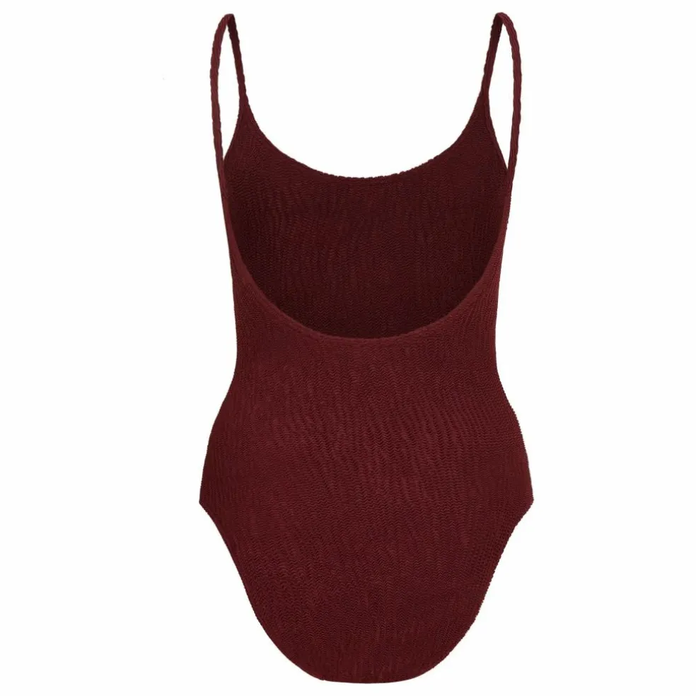 Maillot 1 Pièce Marcia | Aubergine