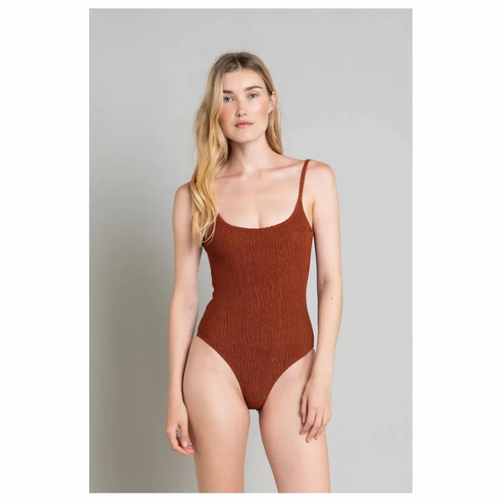 Maillot 1 Pièce Marcia | Terracotta