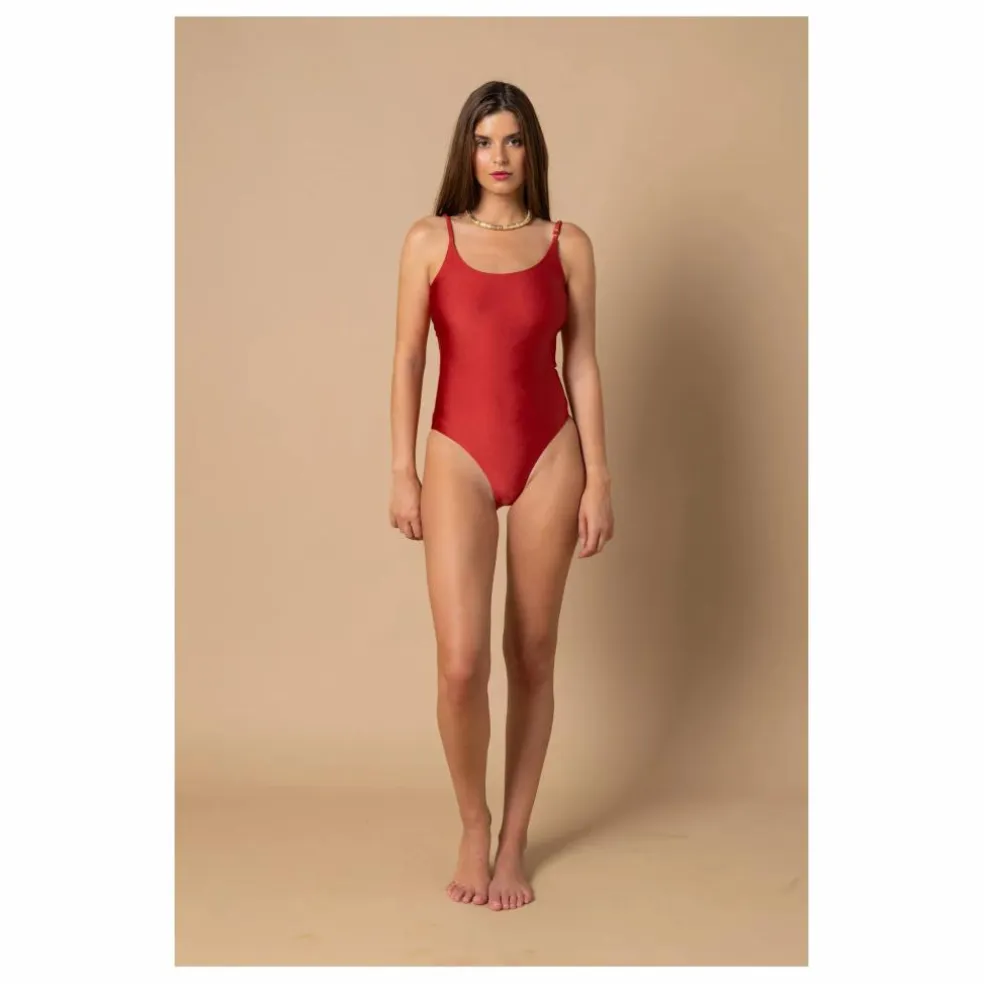 Maillot 1 Pièce Vera | Bois de rose