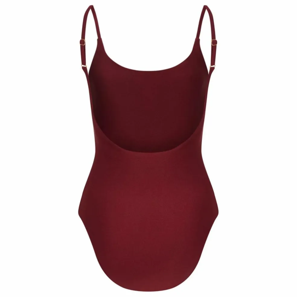Maillot 1 Pièce Vera | Bordeaux
