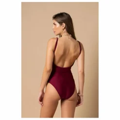 Maillot 1 Pièce Vera | Bordeaux