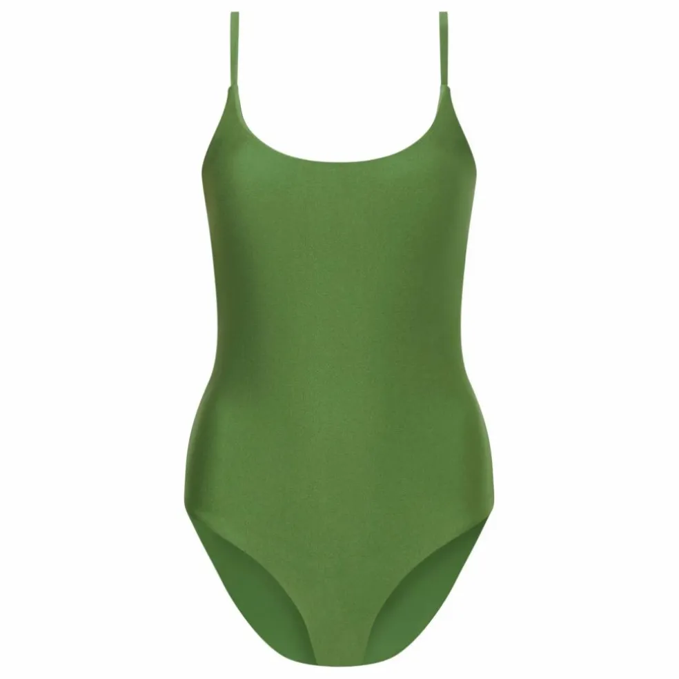 Maillot 1 Pièce Vera | Vert prairie
