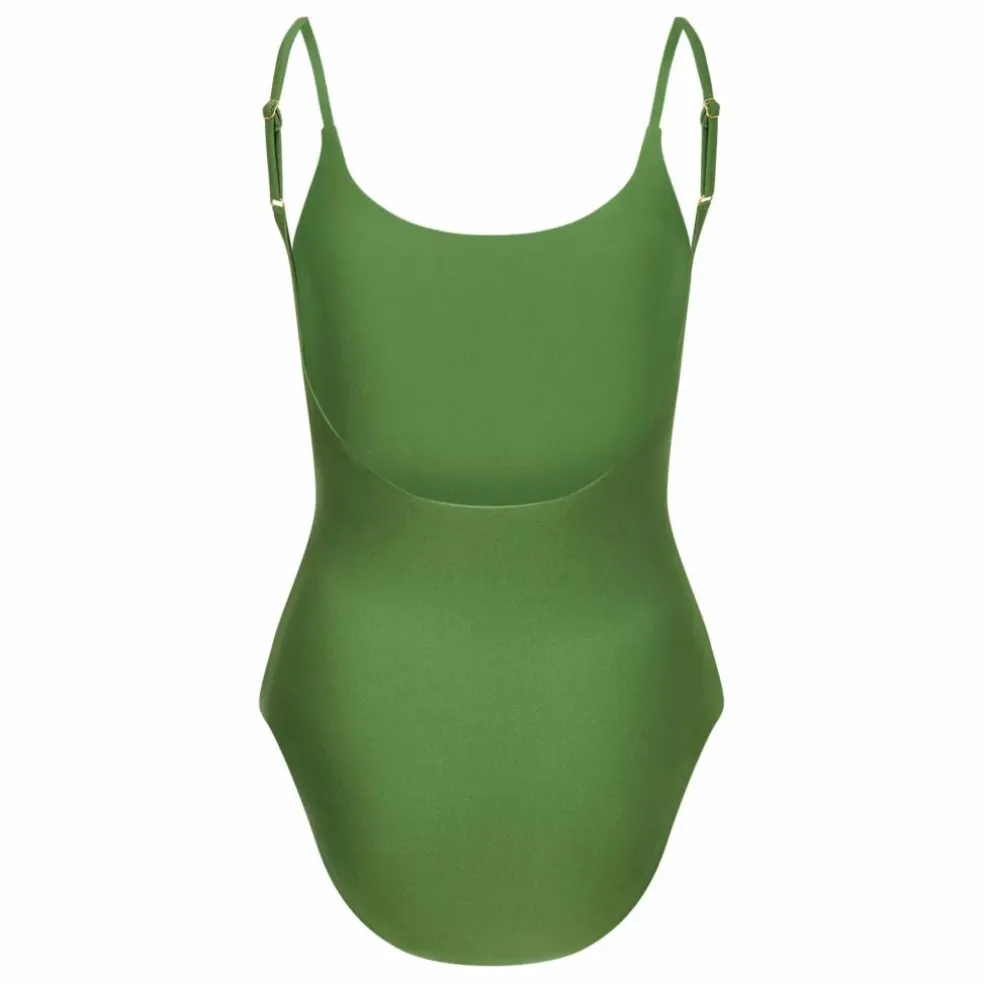 Maillot 1 Pièce Vera | Vert prairie