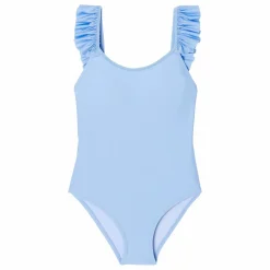 Maillot de Bain 1 Pièce Anti-UV Fibres Recyclées | Bleu ciel