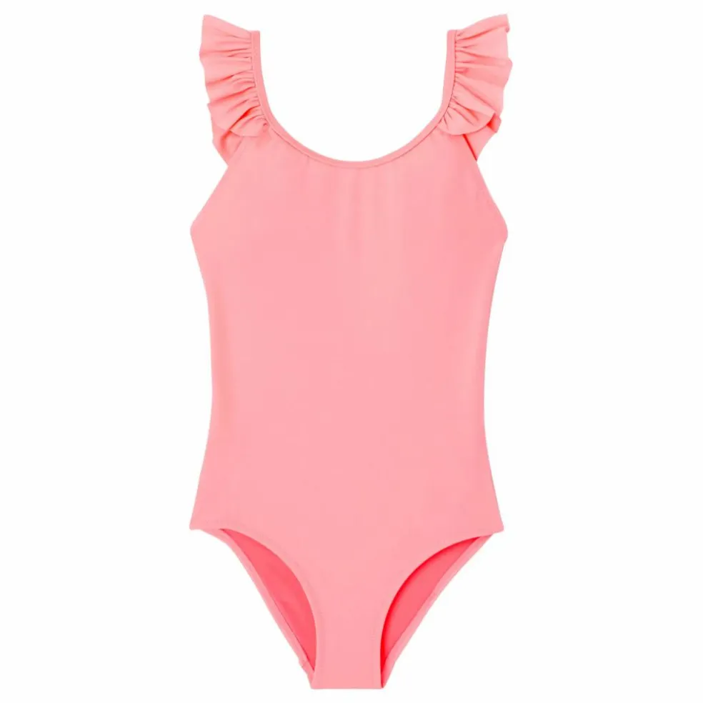 Maillot de Bain 1 Pièce Bora Bora Fibres Recyclées | Rose fluo