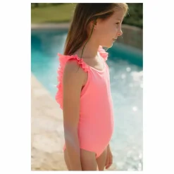 Maillot de Bain 1 Pièce Bora Bora Fibres Recyclées | Rose fluo