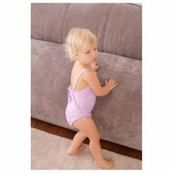 Maillot de Bain 1 pièce Matière Recyclée Mara | Mauve