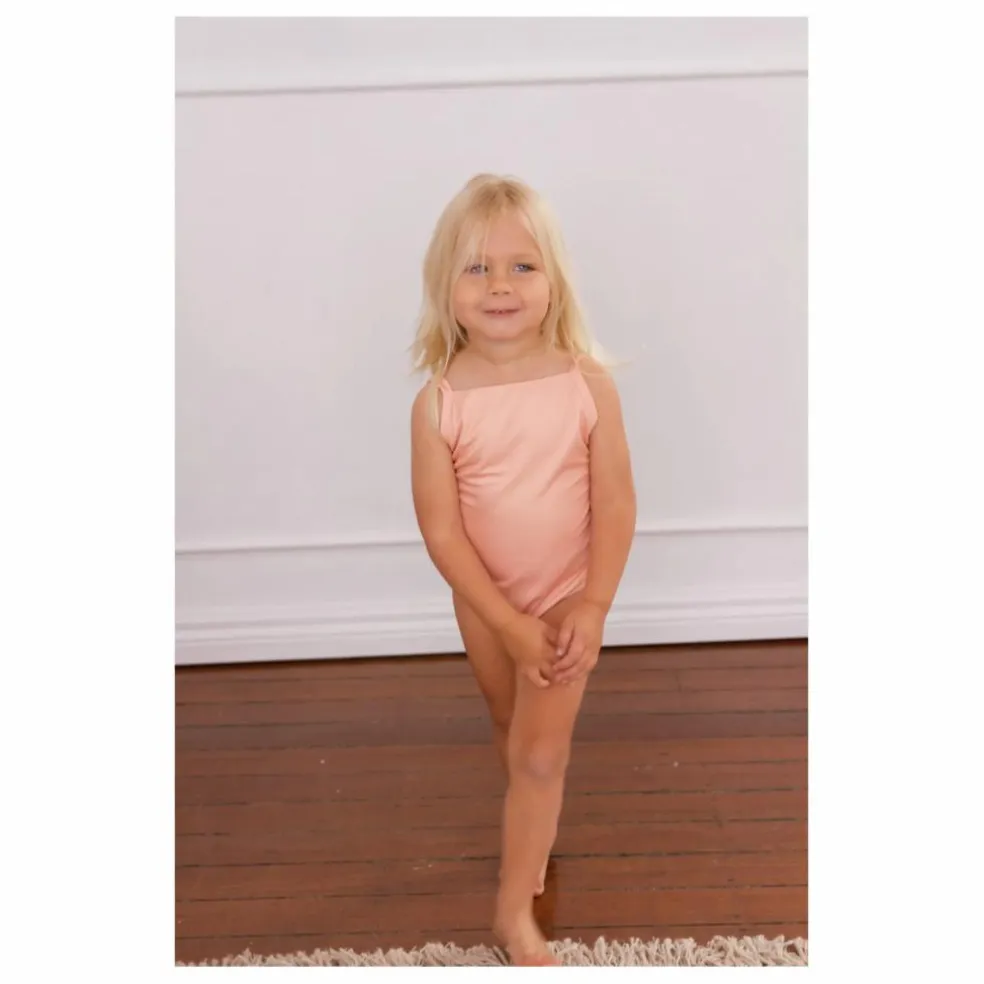 Maillot de Bain 1 pièce Matière Recyclée Mara | Abricot