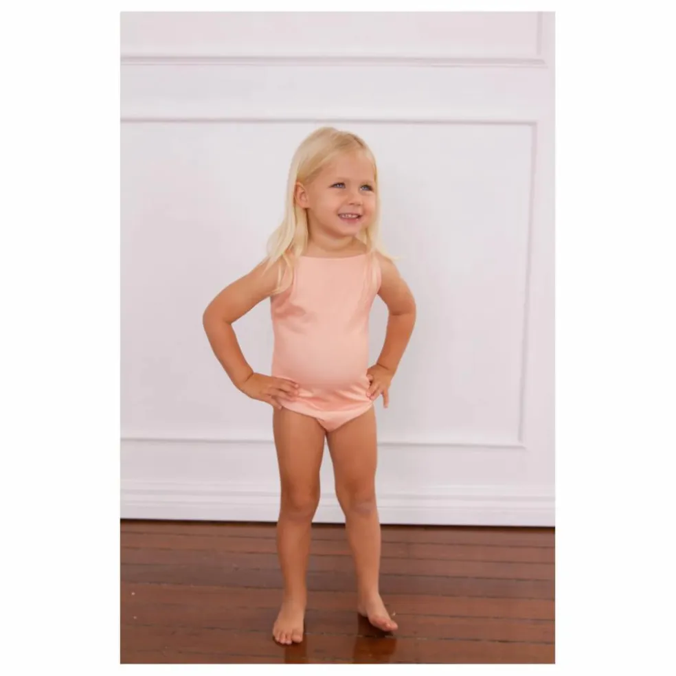 Maillot de Bain 1 pièce Matière Recyclée Mara | Abricot