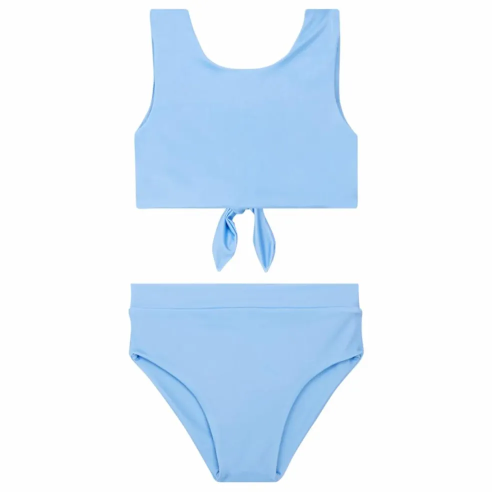 Maillot de Bain 2 pièces Matière Recyclée Arla | Bleu ciel